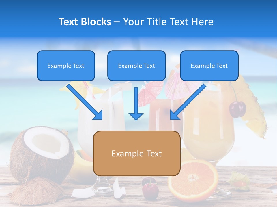 Food Fruit Lemon PowerPoint Template