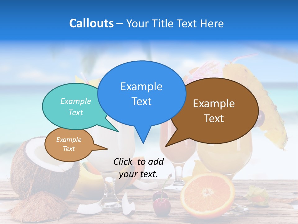 Food Fruit Lemon PowerPoint Template
