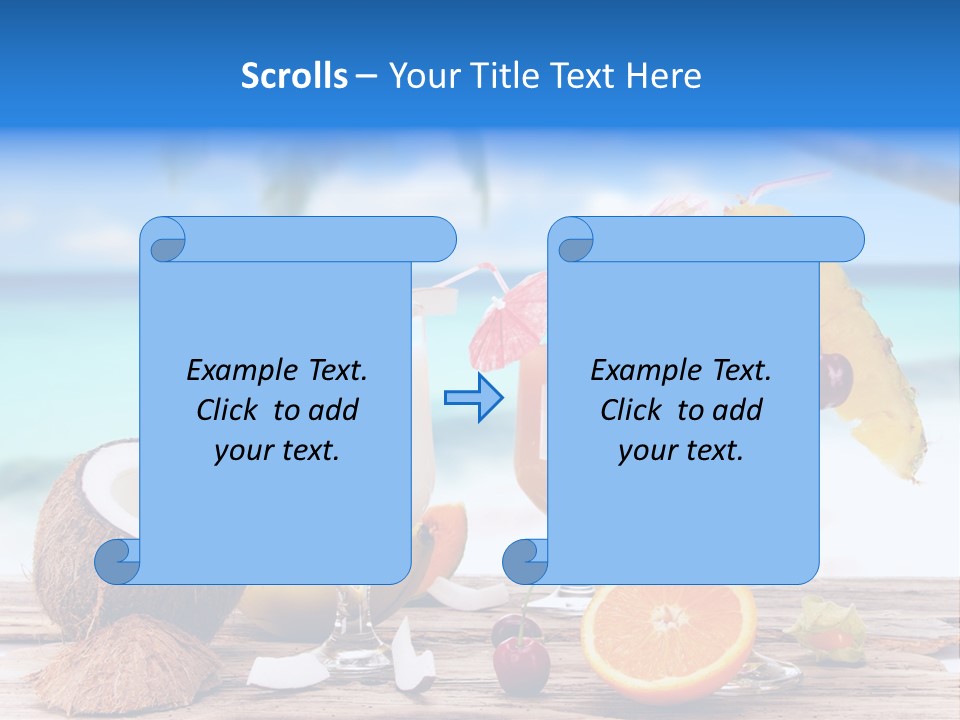 Food Fruit Lemon PowerPoint Template