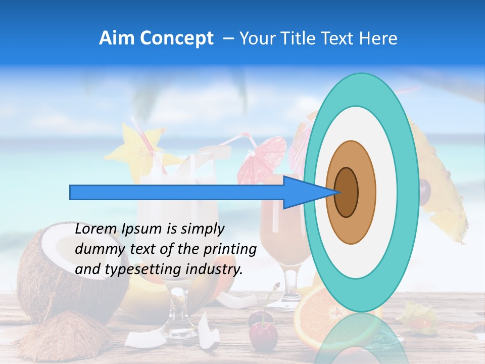 Food Fruit Lemon PowerPoint Template