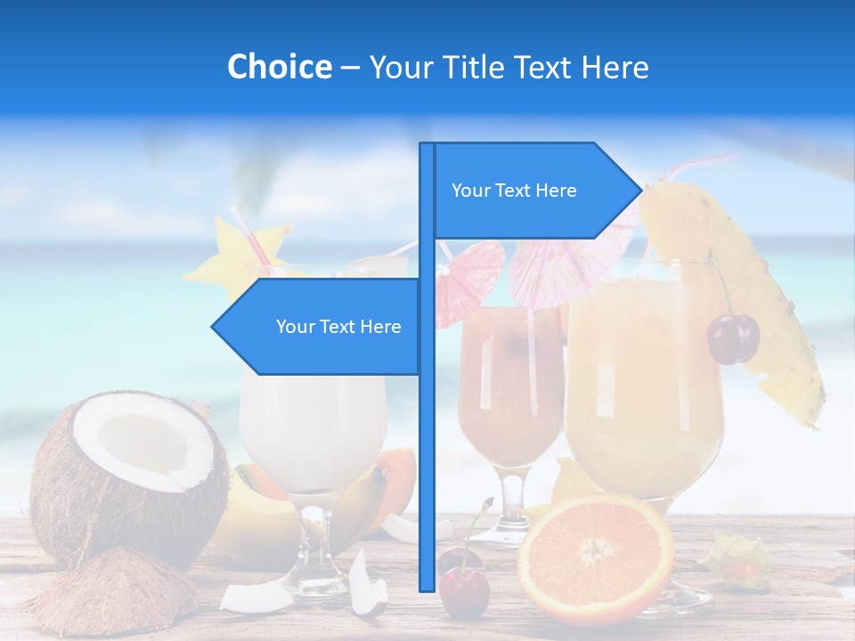 Food Fruit Lemon PowerPoint Template