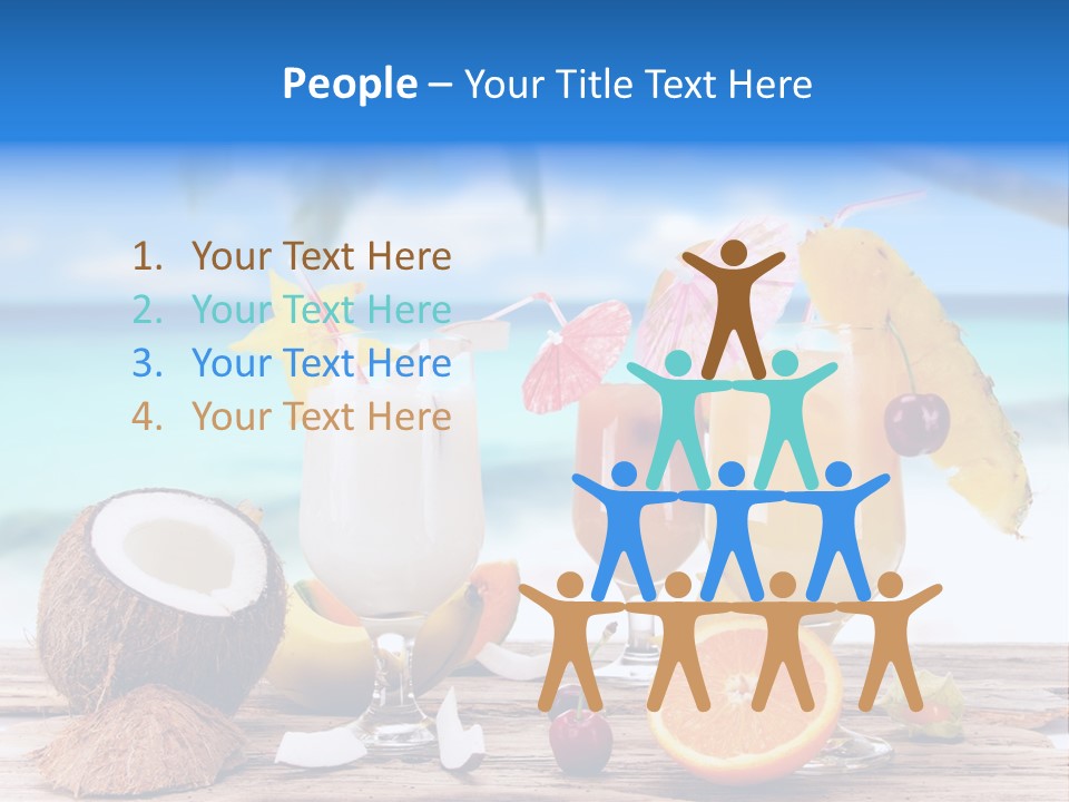 Food Fruit Lemon PowerPoint Template