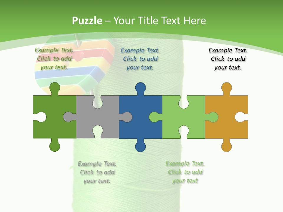 Nobody Fix Clothes PowerPoint Template