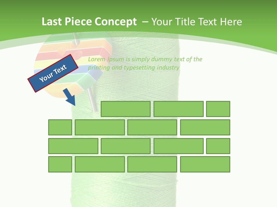 Nobody Fix Clothes PowerPoint Template
