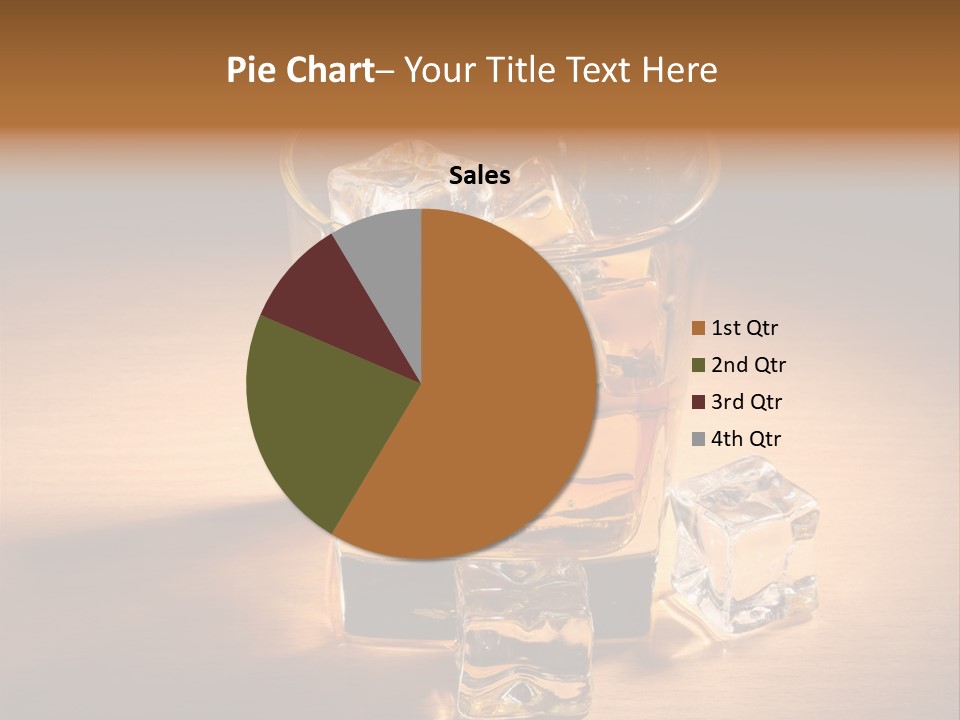 Rum Amber Ice PowerPoint Template