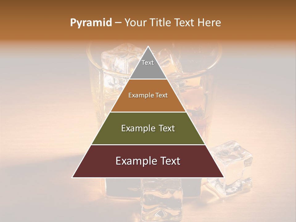 Rum Amber Ice PowerPoint Template
