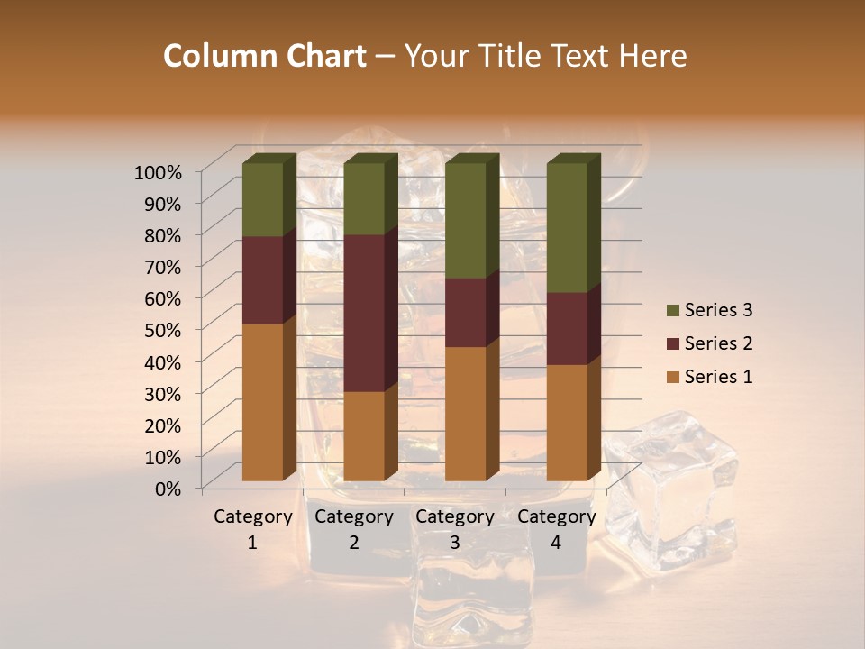 Rum Amber Ice PowerPoint Template