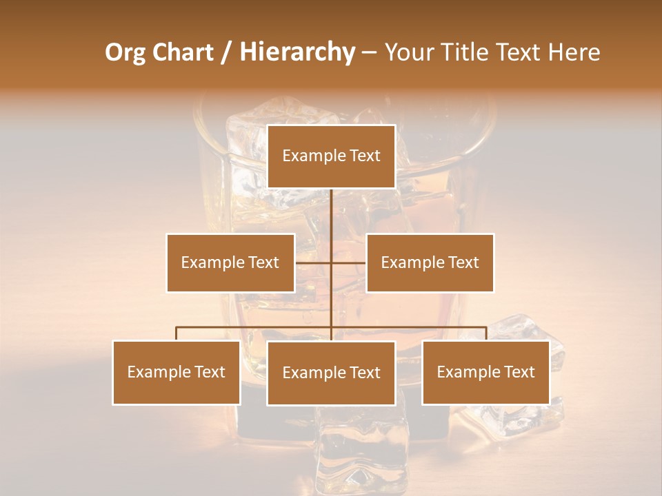 Rum Amber Ice PowerPoint Template