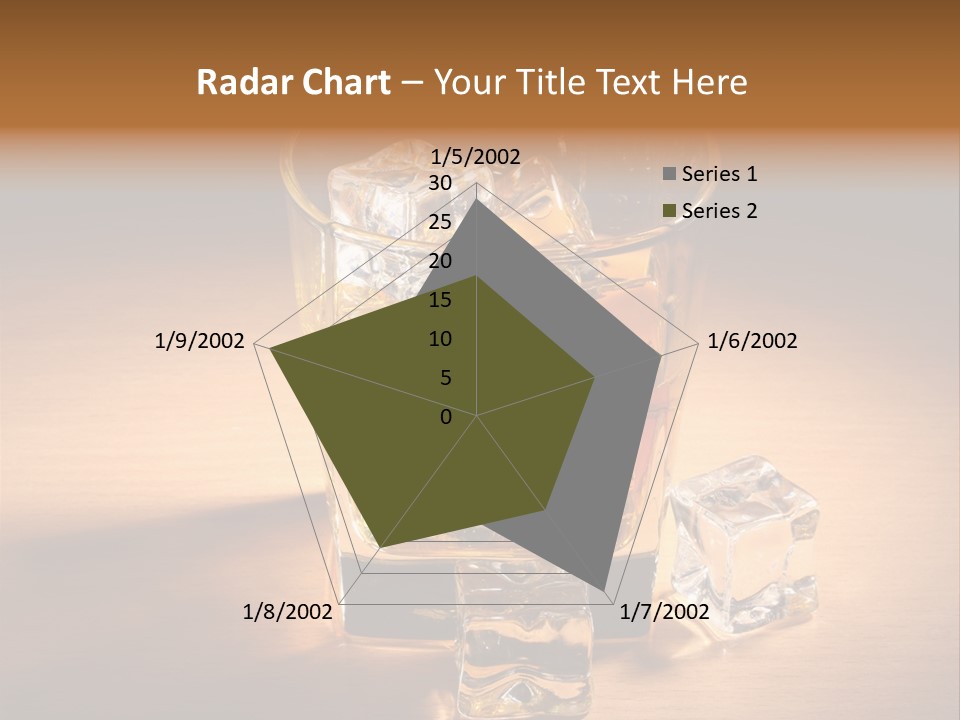 Rum Amber Ice PowerPoint Template