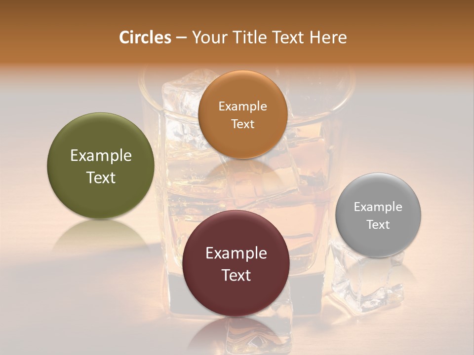 Rum Amber Ice PowerPoint Template