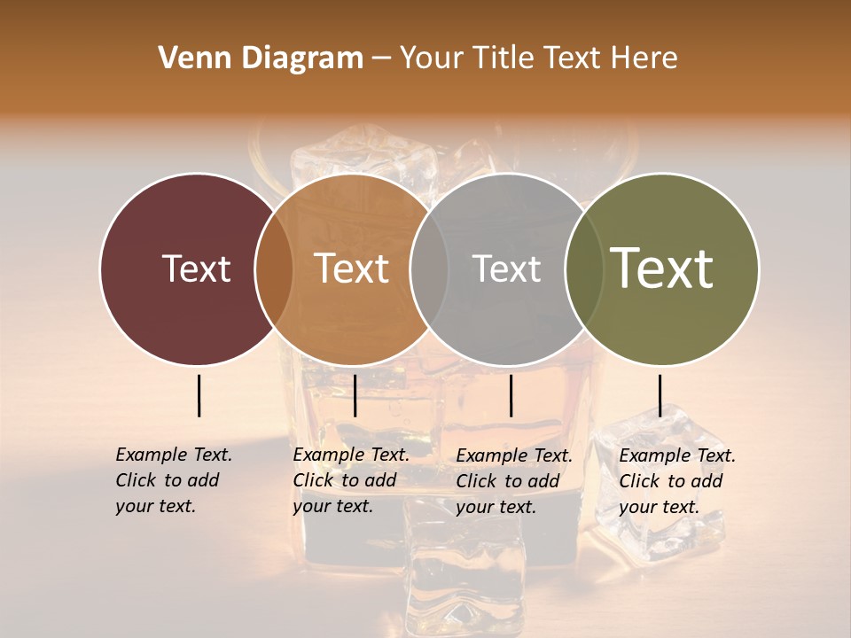 Rum Amber Ice PowerPoint Template