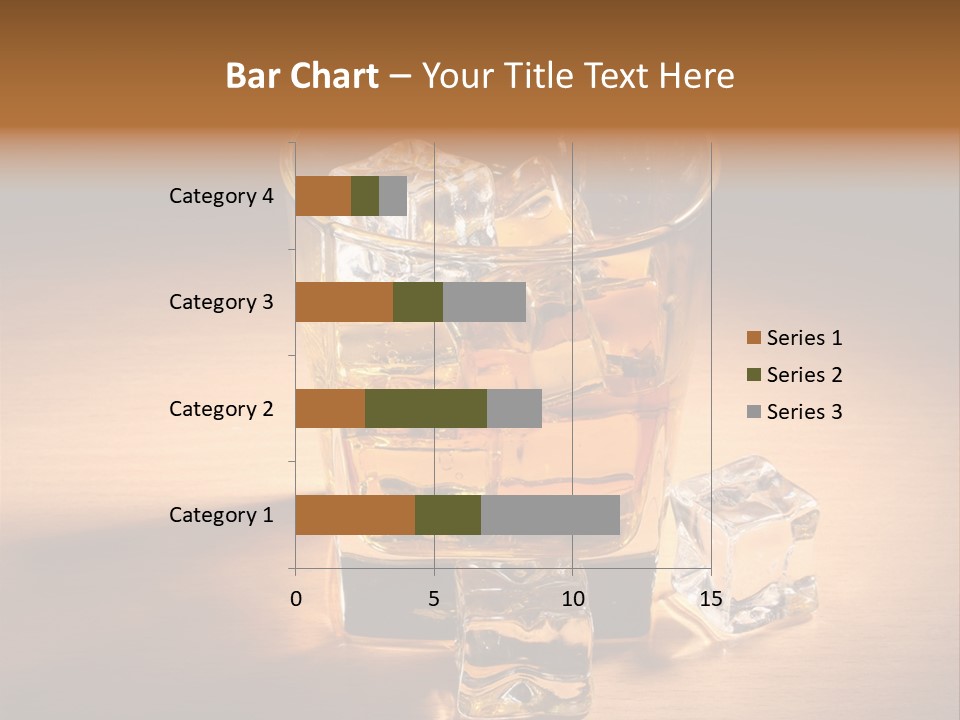 Rum Amber Ice PowerPoint Template