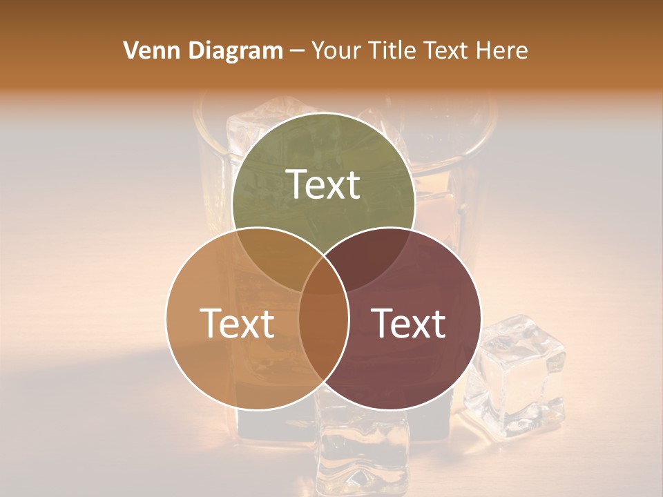 Rum Amber Ice PowerPoint Template