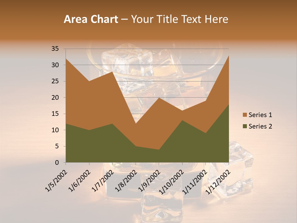 Rum Amber Ice PowerPoint Template