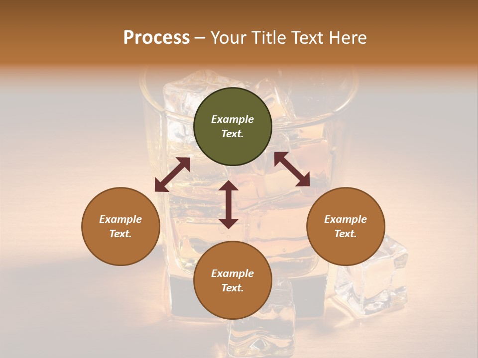 Rum Amber Ice PowerPoint Template