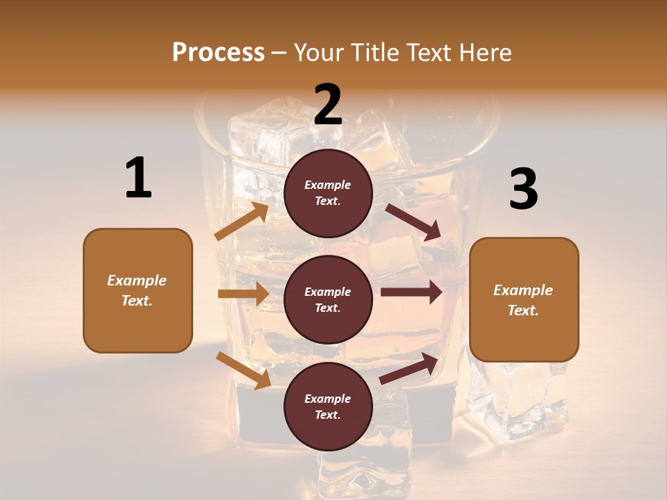 Rum Amber Ice PowerPoint Template