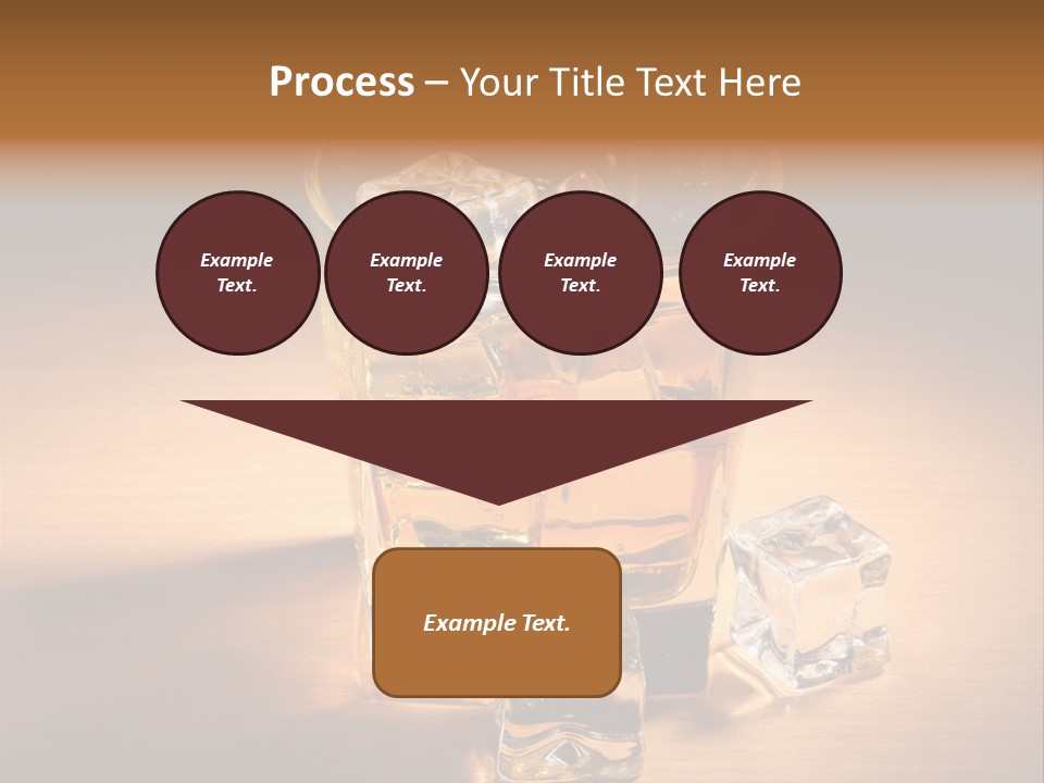 Rum Amber Ice PowerPoint Template