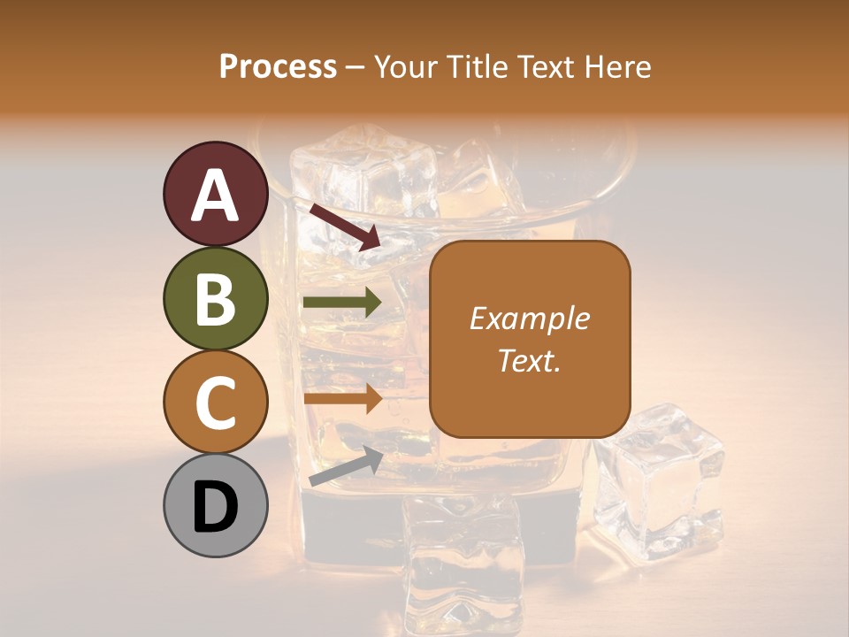Rum Amber Ice PowerPoint Template