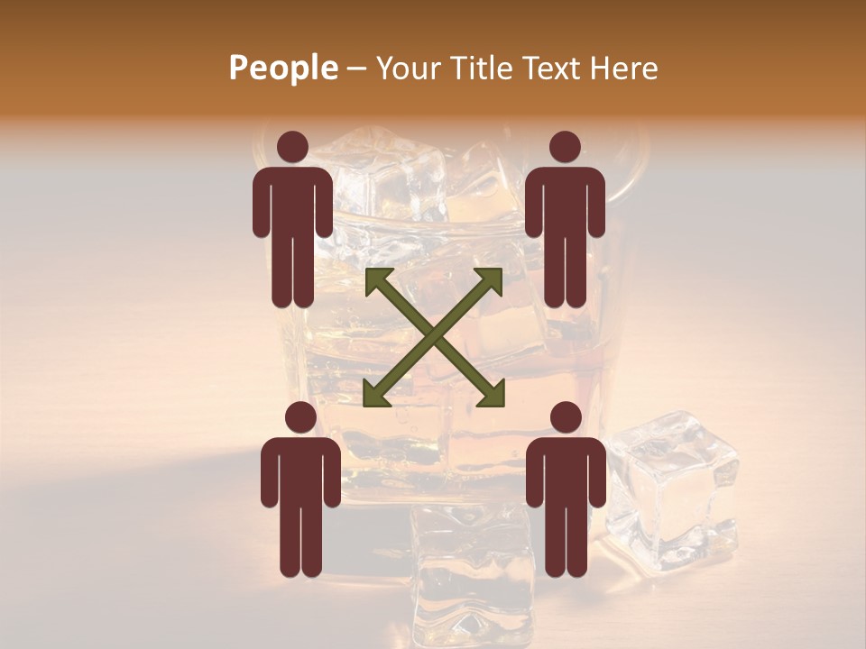 Rum Amber Ice PowerPoint Template