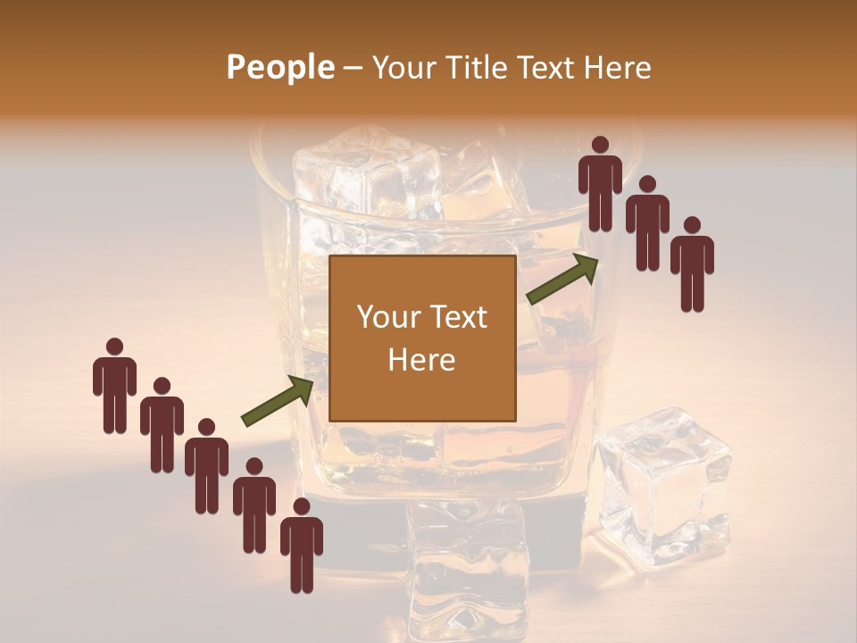 Rum Amber Ice PowerPoint Template