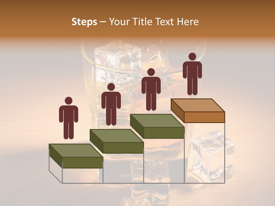Rum Amber Ice PowerPoint Template