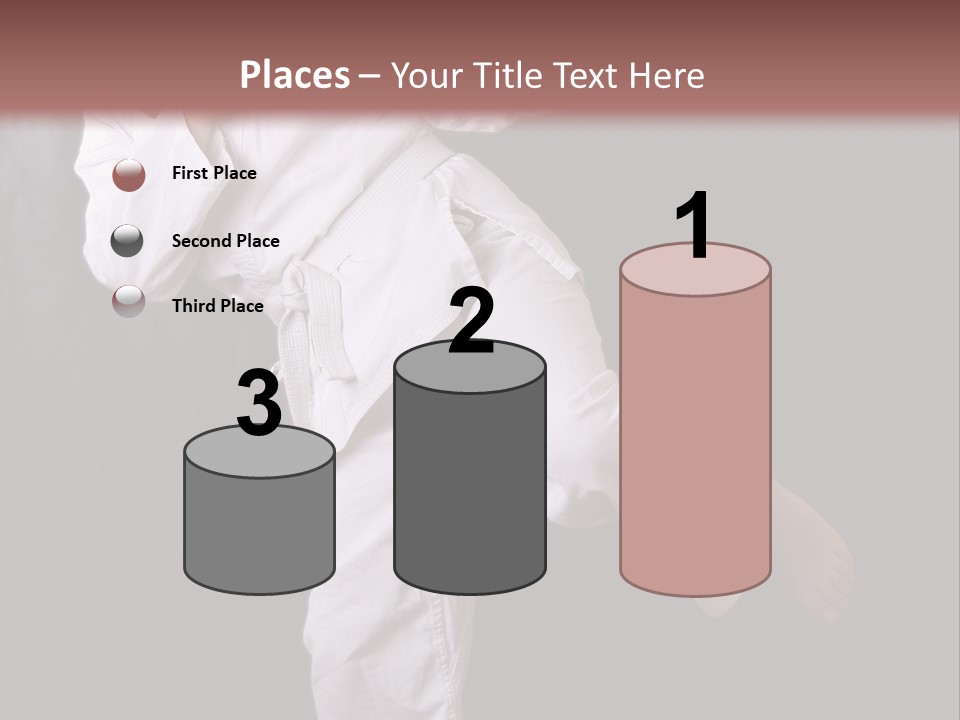 Exercise Student Person PowerPoint Template