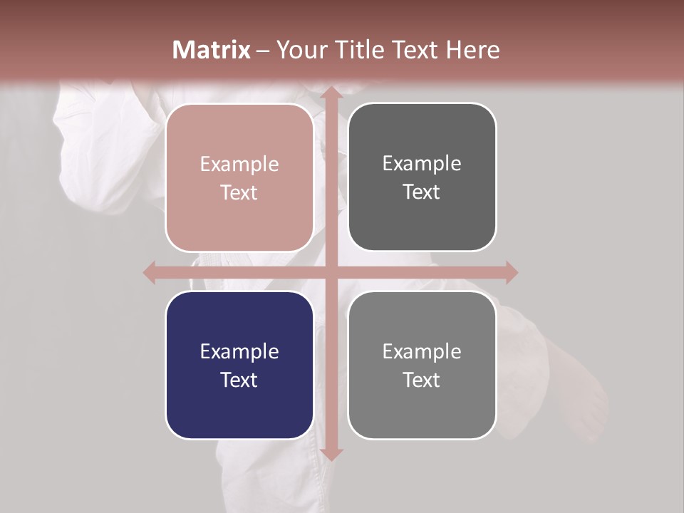 Exercise Student Person PowerPoint Template