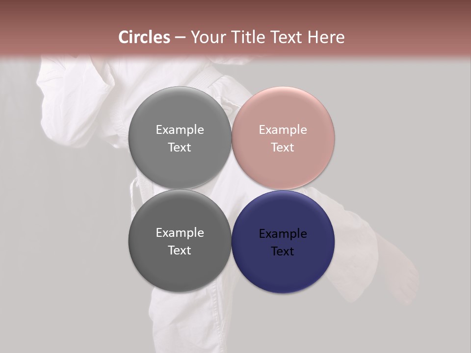 Exercise Student Person PowerPoint Template