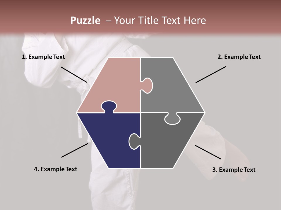 Exercise Student Person PowerPoint Template