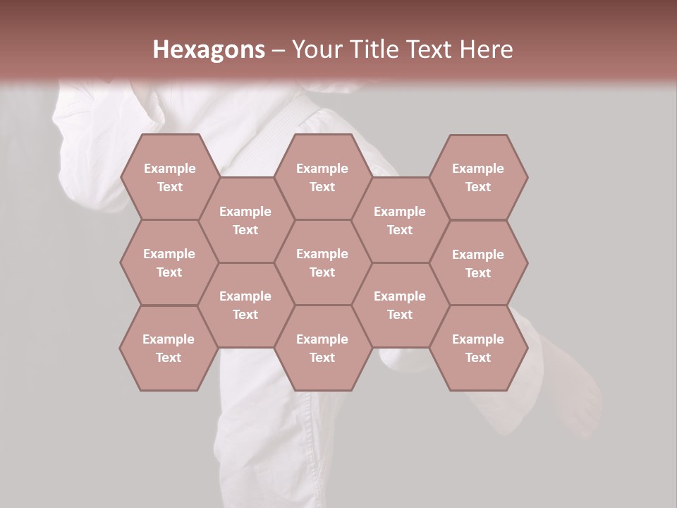 Exercise Student Person PowerPoint Template