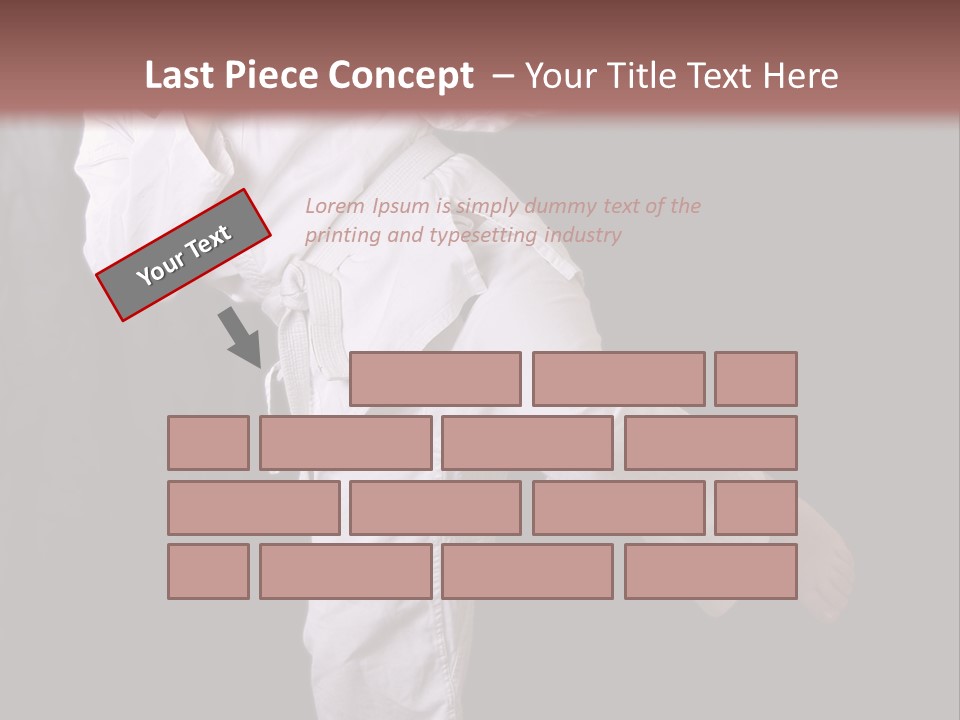 Exercise Student Person PowerPoint Template