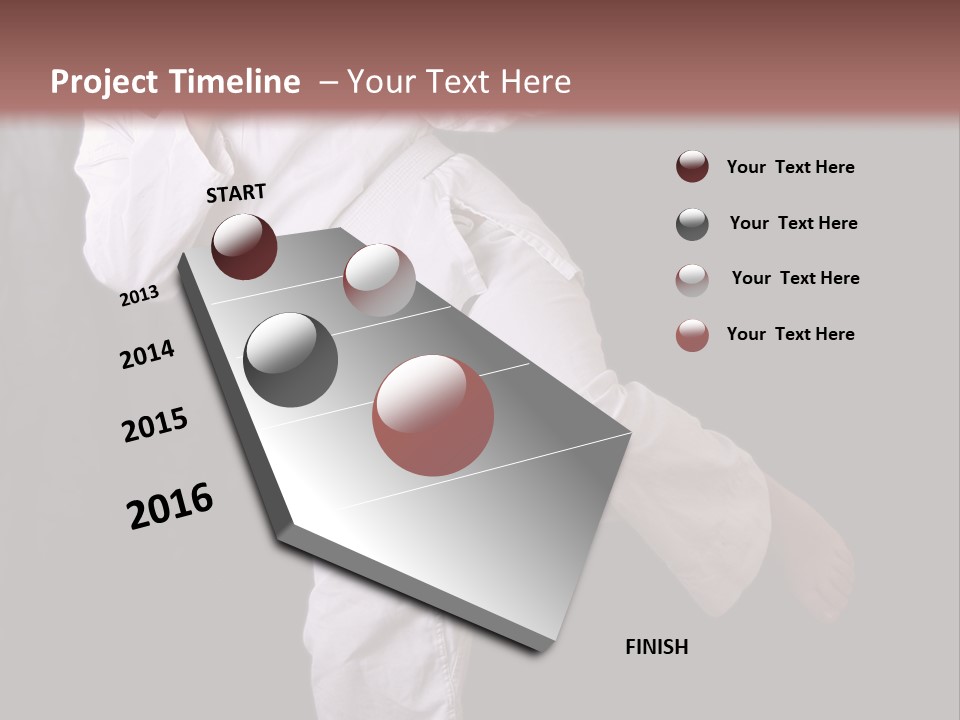 Exercise Student Person PowerPoint Template