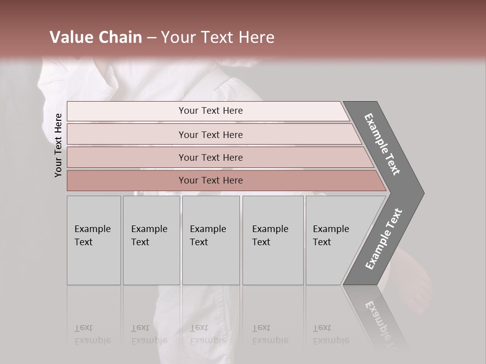 Exercise Student Person PowerPoint Template