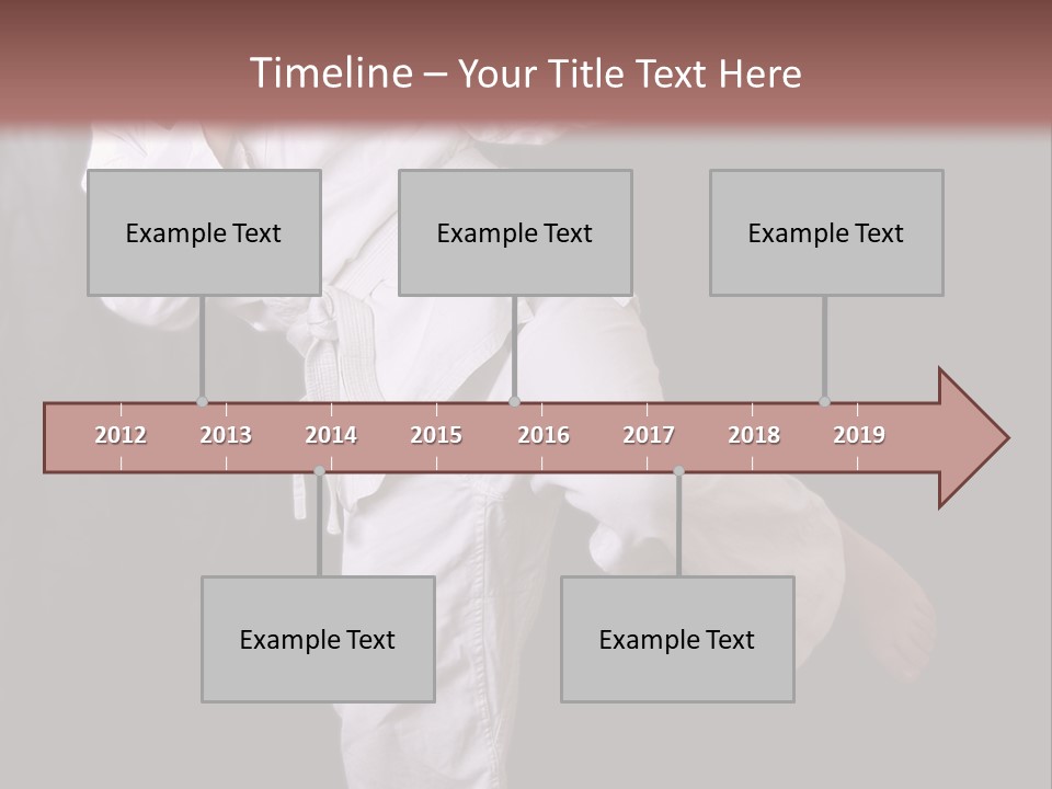 Exercise Student Person PowerPoint Template
