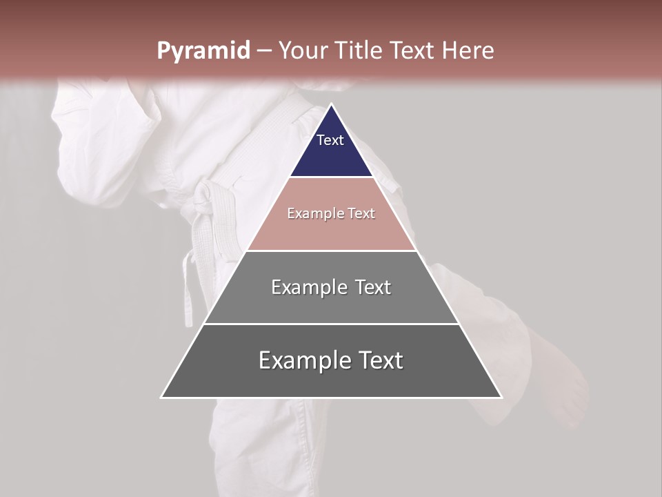 Exercise Student Person PowerPoint Template