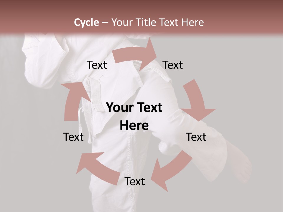 Exercise Student Person PowerPoint Template