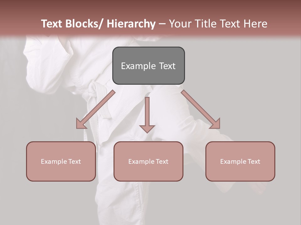 Exercise Student Person PowerPoint Template