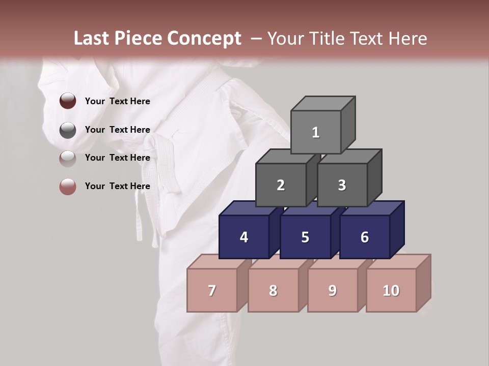 Exercise Student Person PowerPoint Template