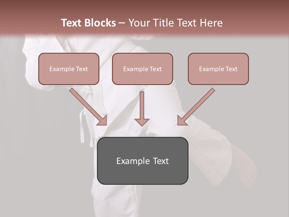 Exercise Student Person PowerPoint Template