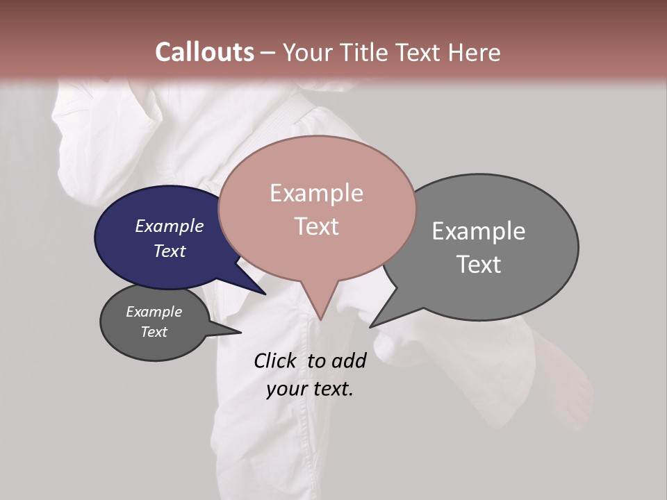 Exercise Student Person PowerPoint Template