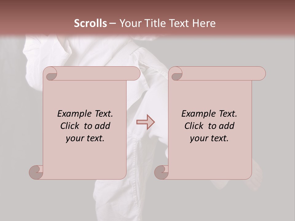 Exercise Student Person PowerPoint Template