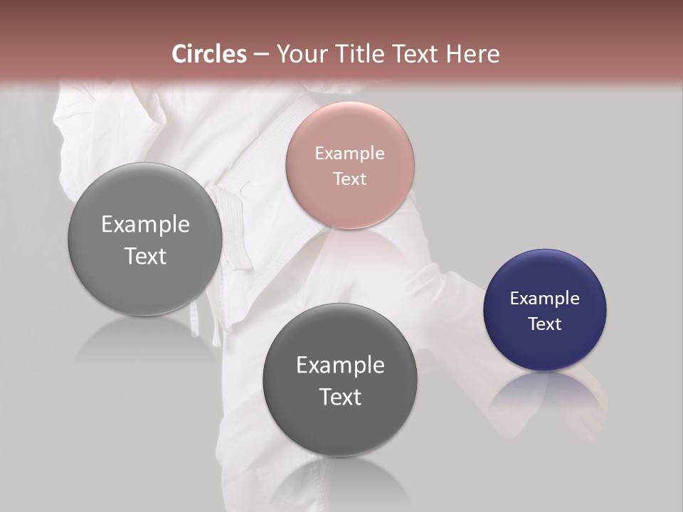 Exercise Student Person PowerPoint Template