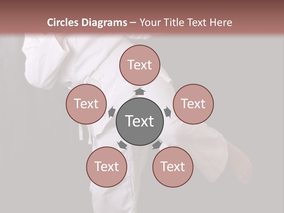 Exercise Student Person PowerPoint Template