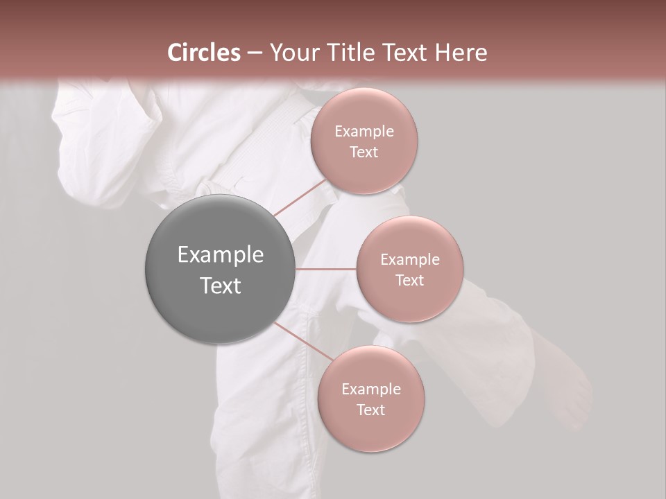 Exercise Student Person PowerPoint Template