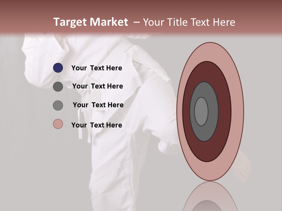 Exercise Student Person PowerPoint Template