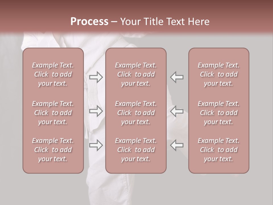 Exercise Student Person PowerPoint Template
