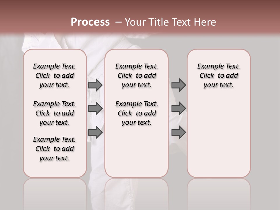 Exercise Student Person PowerPoint Template