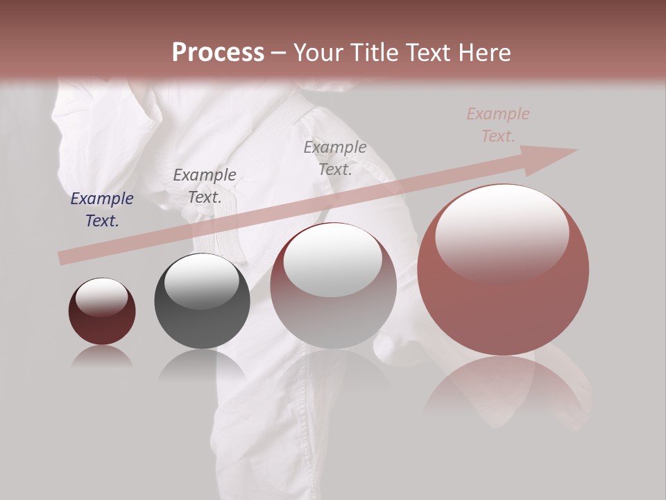Exercise Student Person PowerPoint Template