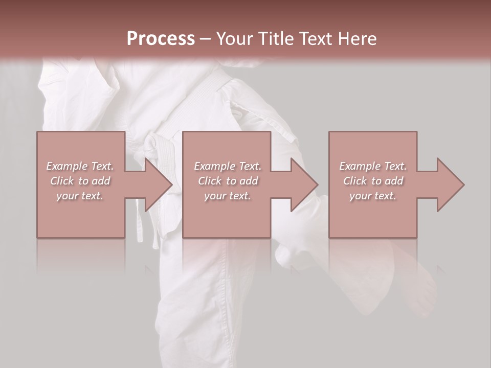 Exercise Student Person PowerPoint Template