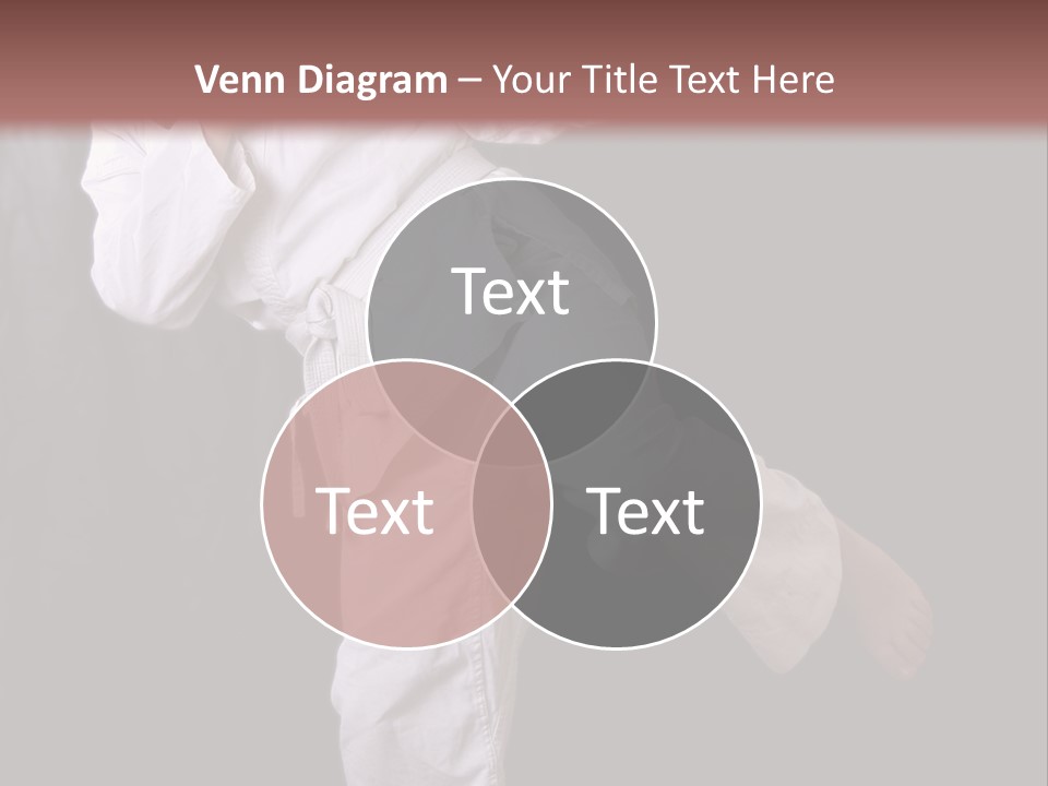 Exercise Student Person PowerPoint Template